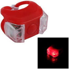 ست چراغ جلو و عقب دوچرخه ژلهای باتری خور LED HL-009