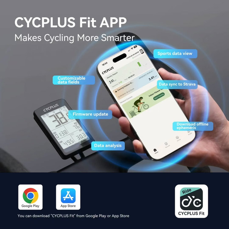 کامپیوتر دوچرخه CYCPLUS مدل M3